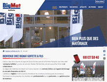 Tablet Screenshot of goffette.com